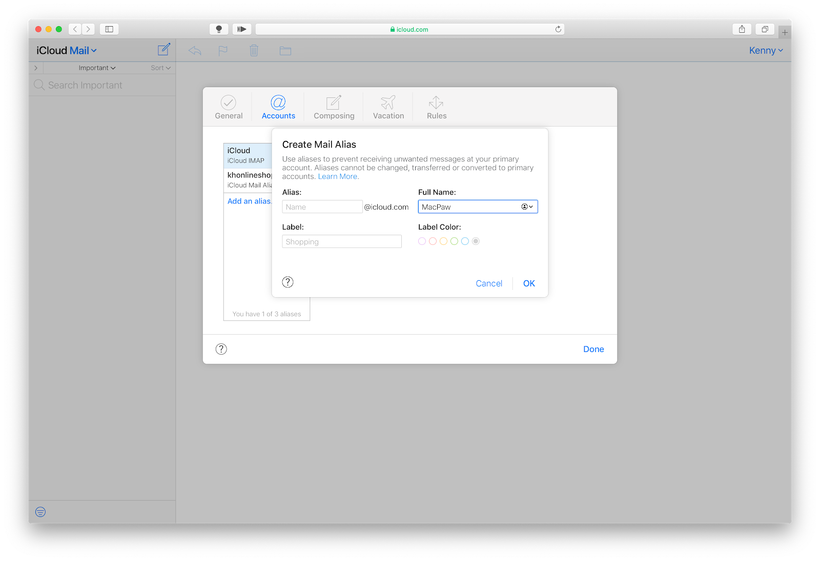 email alias email alias